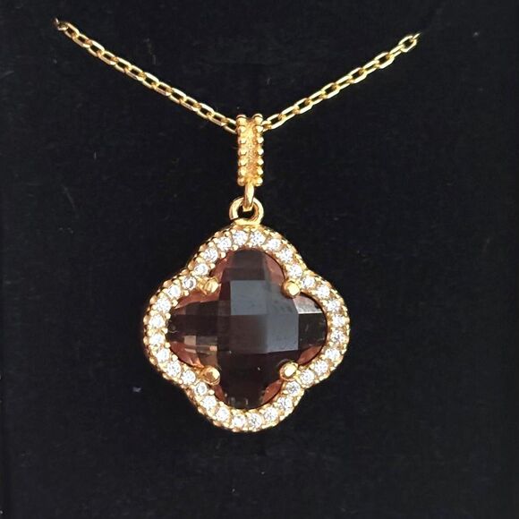 925 Sterling Silver Turkish Zultanite Necklace Jewelry for Women, NEW - Picture 6 of 6